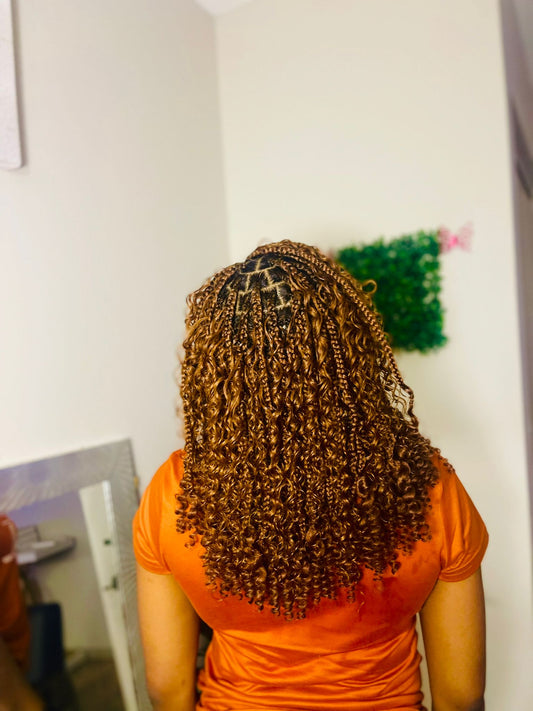 TRESSES SANS NŒUDS BOHO