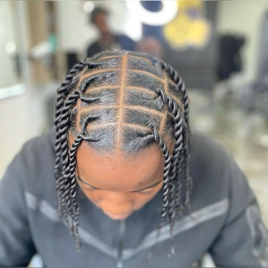 Locs invisibles pour hommes