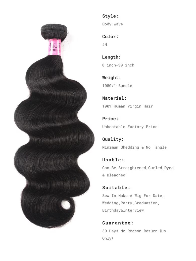 Human Hair Body wave