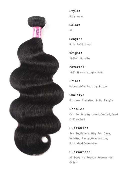 Human Hair Body wave
