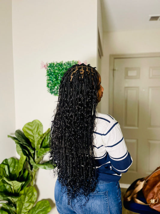 BOHO KNOTLESS BRAIDS